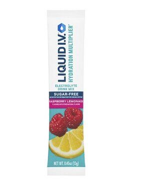 Hydration Electrolyte Drink Mix, Sugar-Free, Raspberry Lemonade, 10-Stick Pack